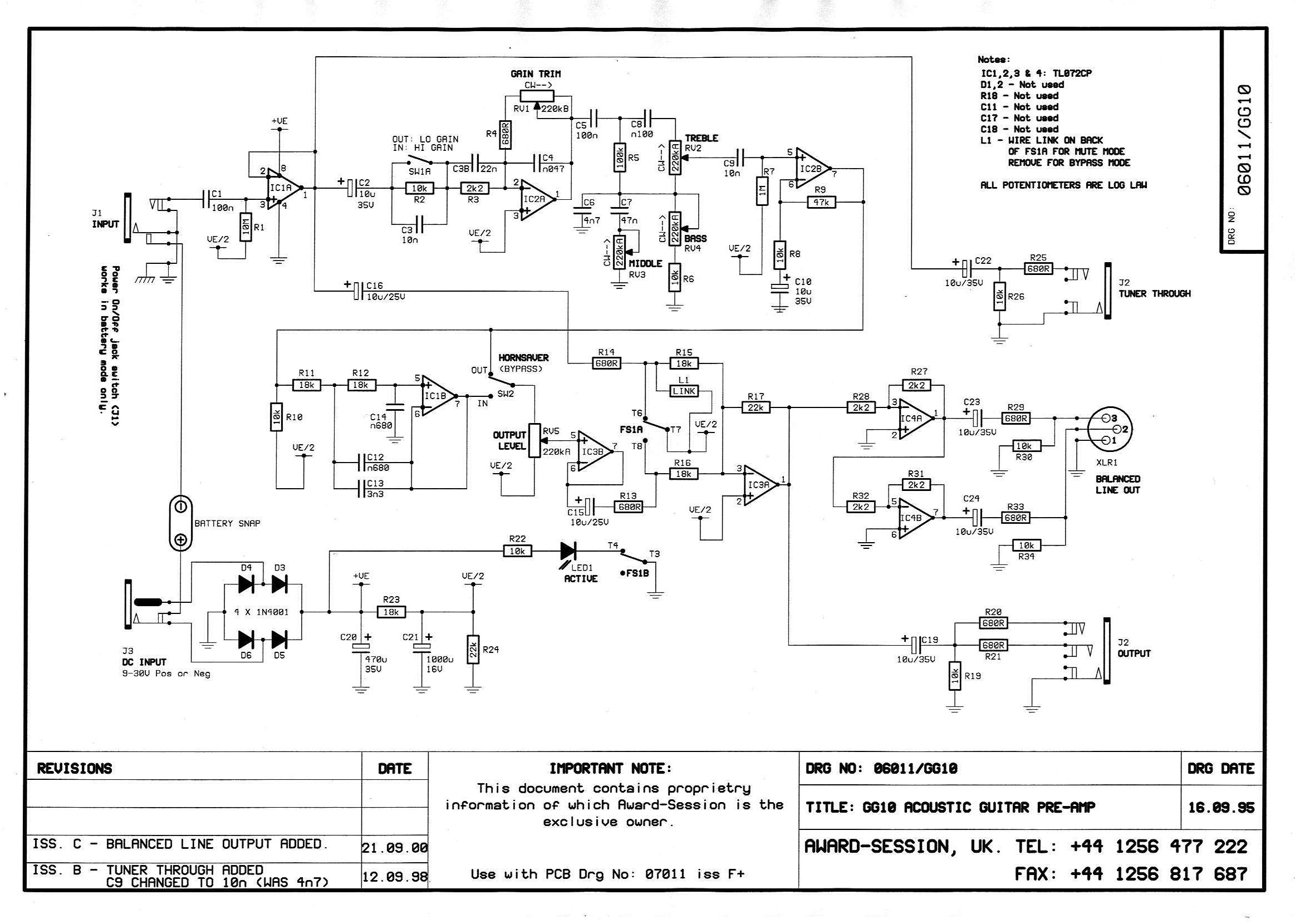 Acoustic preamp as an EQ pedal? roland kc 100 wiring diagram 
